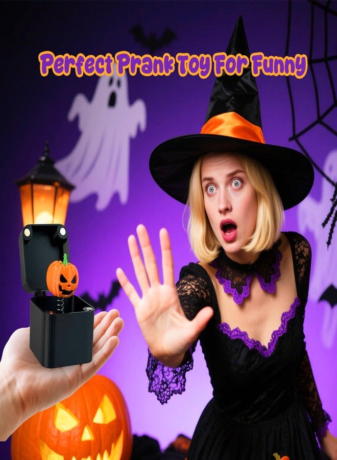eowvsio 3D Printed Halloween Toy in a Surprise Pop up Gift Box 4PCS,Skeleton Ghost Pumpkin Bat,Halloween Party Favor Gifts,Trick or Treat Supplies,Goodie Bag Fillers - Image 3